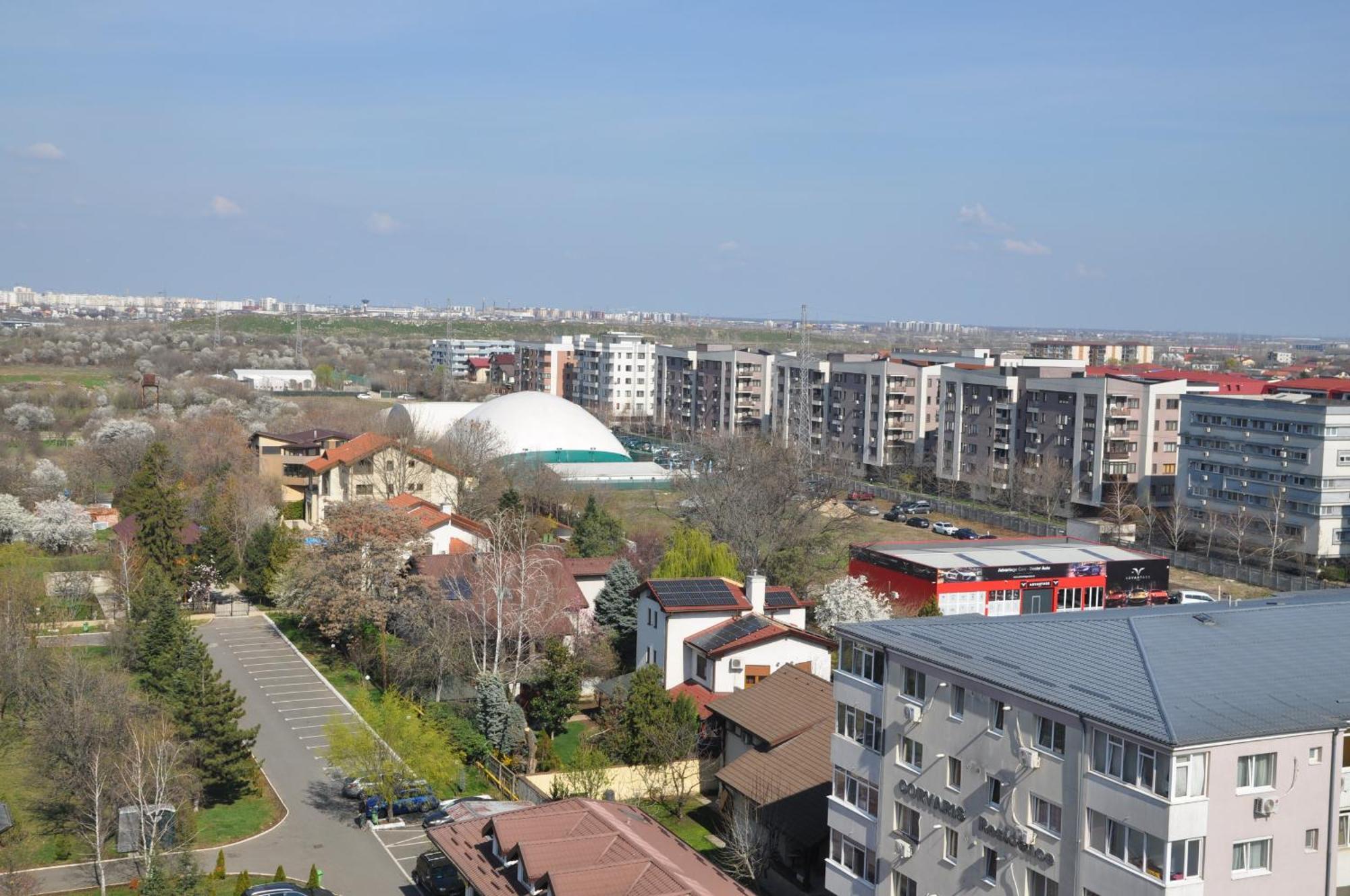Appartement Sky Garden Panoramic View à Bucarest Extérieur photo